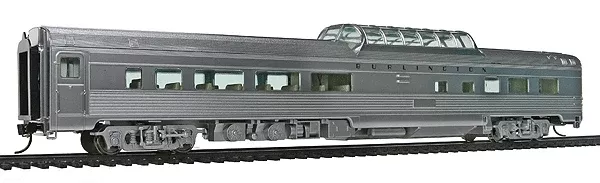 Walthers Proto 920-14024 HO Scale 85' Budd Dome Coach (Lighted) Burlington CB&Q