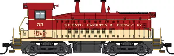 Walthers Proto 920-41515 HO Scale EMD SW9 Diesel TH&B 55 DCC & LokSound