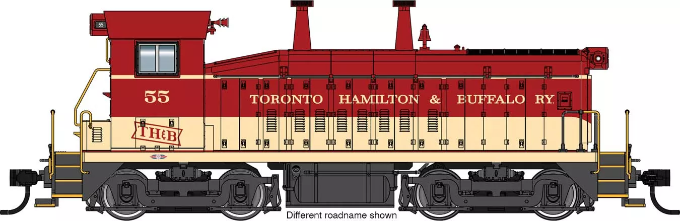 Walthers Proto 920-41516 HO Scale EMD SW9 Diesel TH&B 57 DCC & LokSound