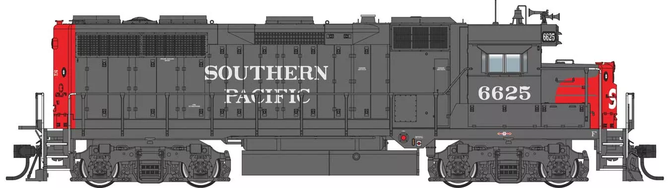 Walthers Proto 920-42187 HO Scale EMD Phase 1 GP35 Diesel Southern Pacific SP 6625 DCC Sound
