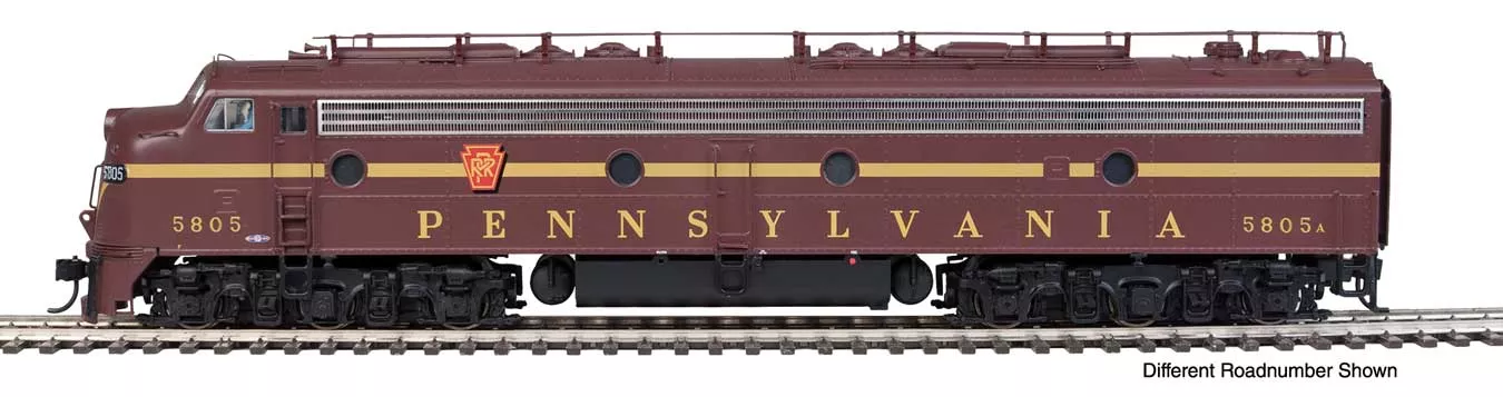 Walthers Proto 920-42905 HO Scale EMD E8A Diesel Pennsylvania (EP-22 Single Stripe) PRR 5708A Sound