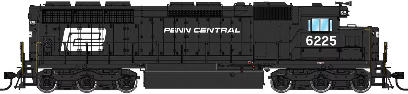 Walthers Proto 920-48157 HO Scale EMD SD45 Penn Central PC 6225