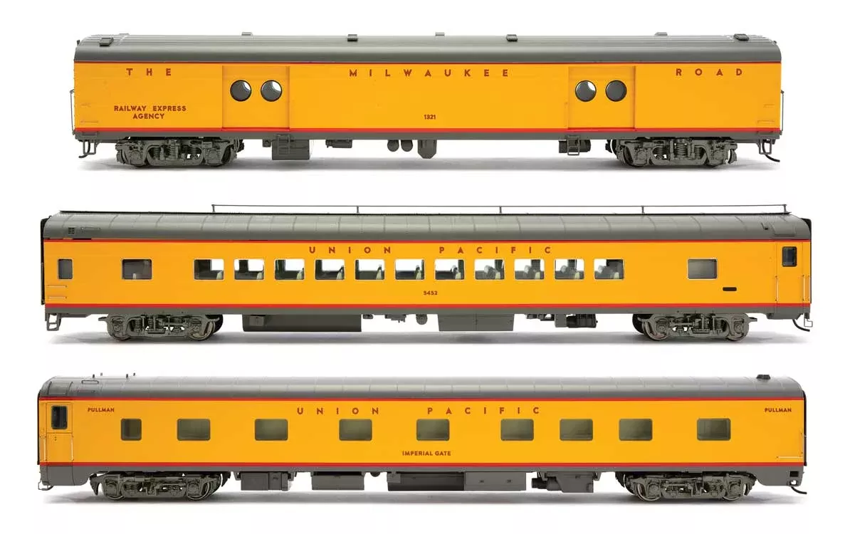 Walthers Proto 920-9875 HO Scale City of San Francisco Consist Expansion Set (Decals)