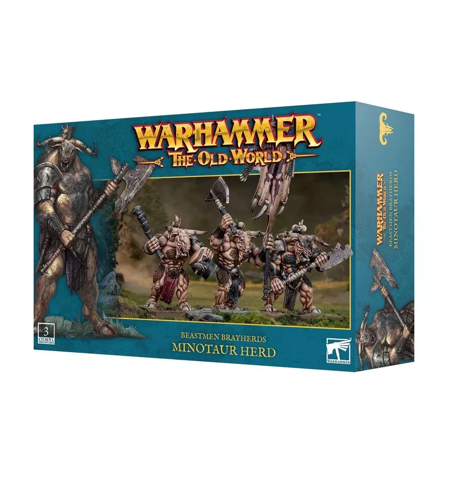 Warhammer: The Old World - Beastmen Brayherds - Minotaur Herd