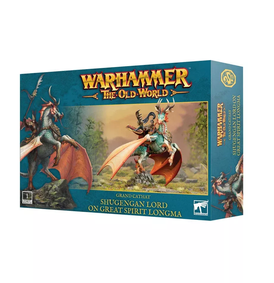 Warhammer: The Old World - Grand Cathay - Shugengan Lord on Great Spirit Longma