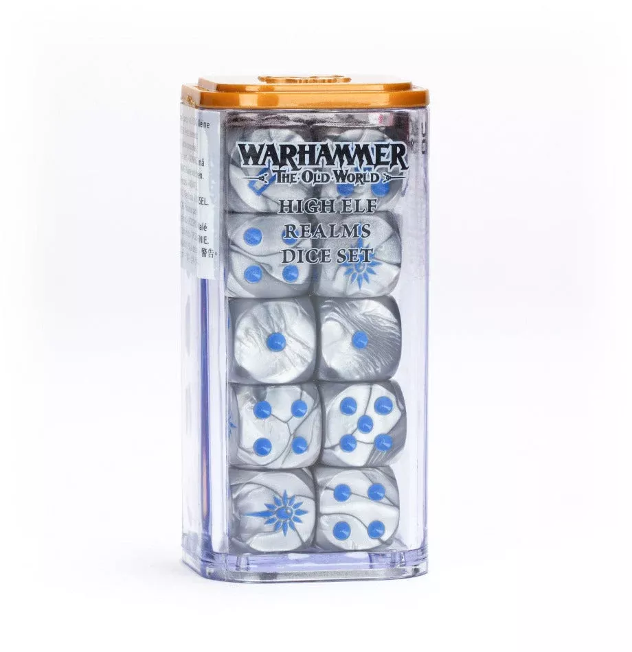 Warhammer: The Old World - High Elf Realms Dice Set