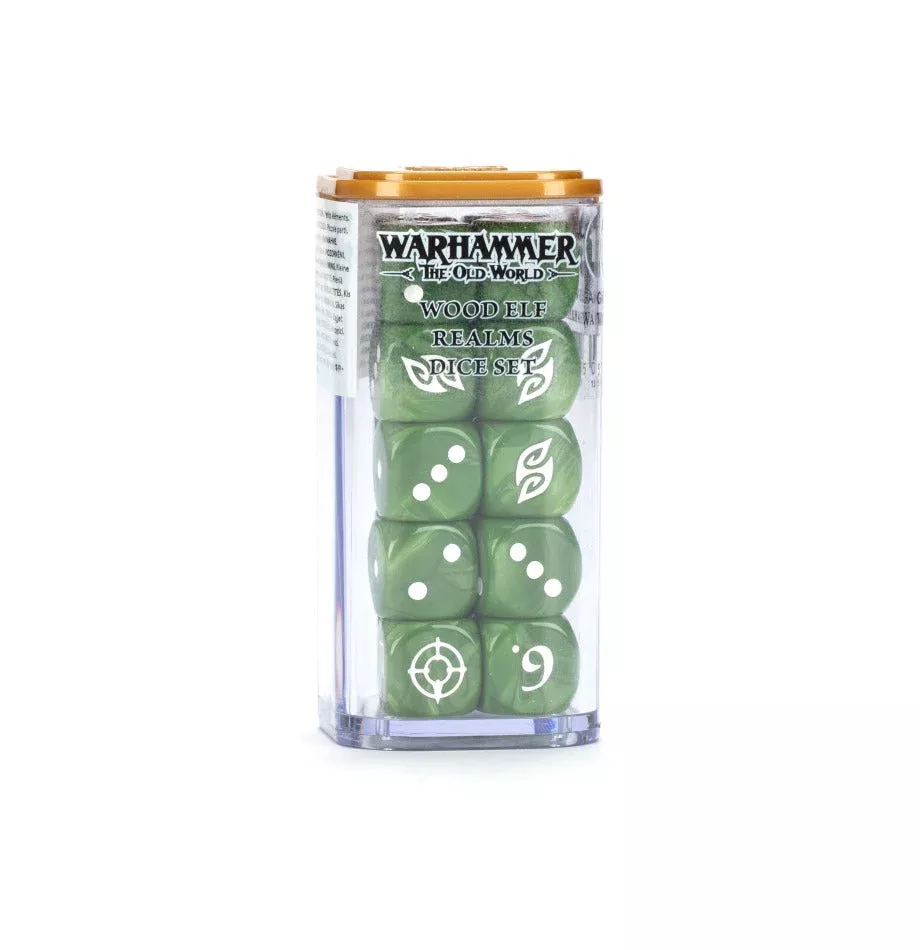 Warhammer: The Old World - Wood Elf Realms Dice Set
