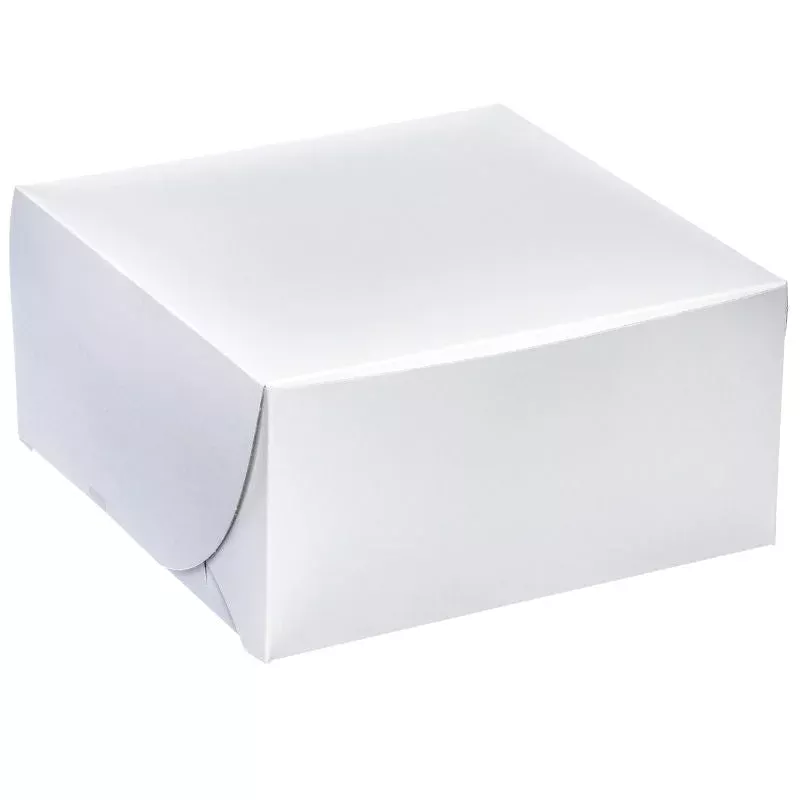 White Cake Box 6.5 x 4.5 x 3.5 / 250 units (PICKUP ONLY)