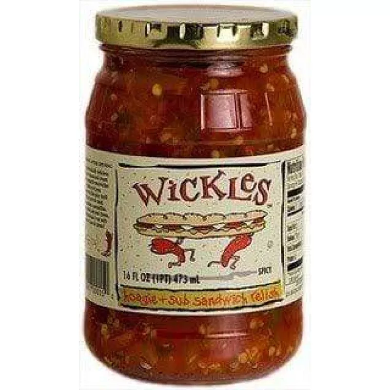 Wickles Hoagie & Sub Relish - 16oz