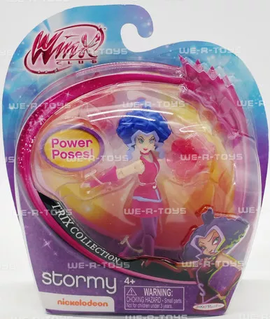 Winx Club Trix Collection Stormy 3.75" Doll 2013 Jakks Pacific #51977 NRFP