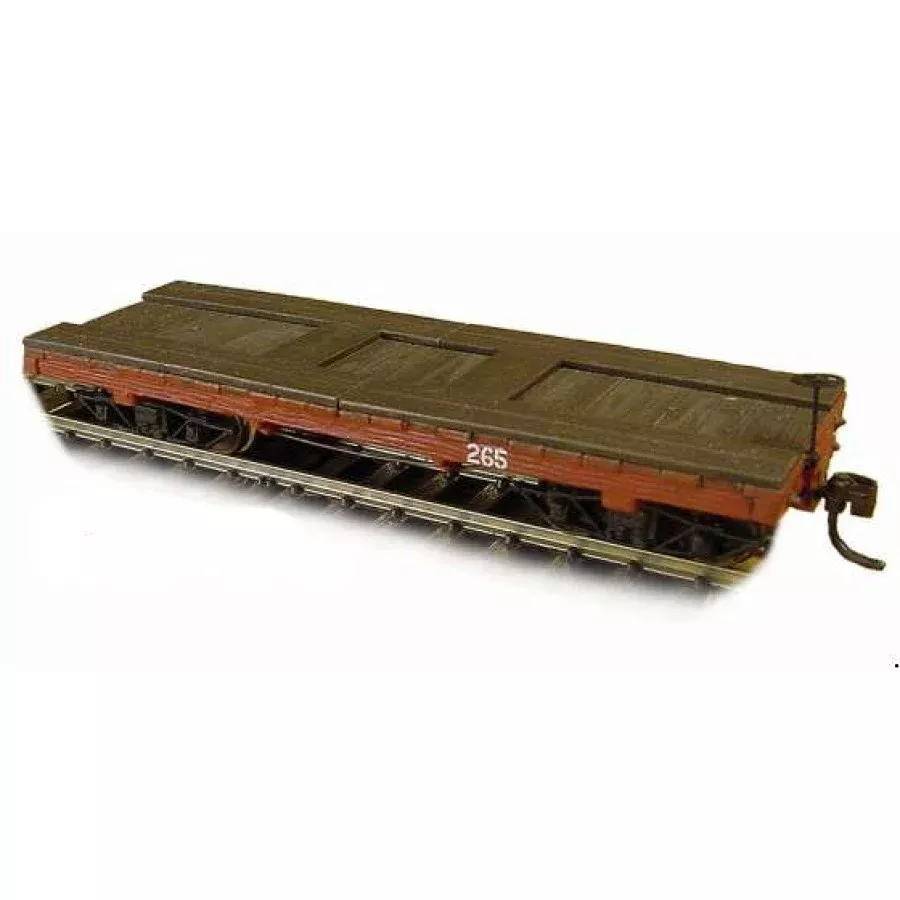 Wiseman Model Services RS-446 HOn3 24' Equipment Car Kit West Side Lumber