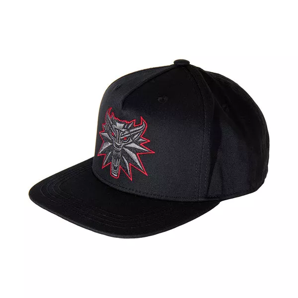The Witcher 3 Black Wolf Snap Back Black Hat