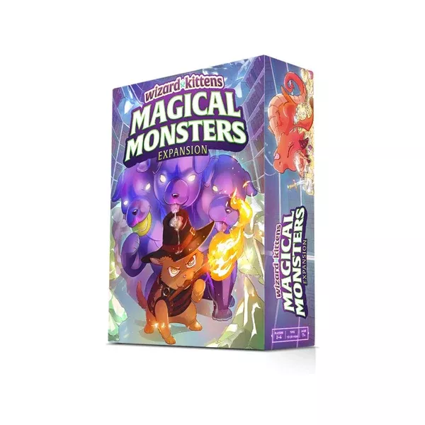 Wizard Kittens Magical Monsters Expansion Board Game