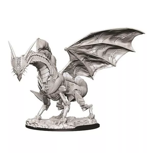 Wizkids Pathfinder Battles Deep Cuts Unpainted Clockwork Dragon Figure Set