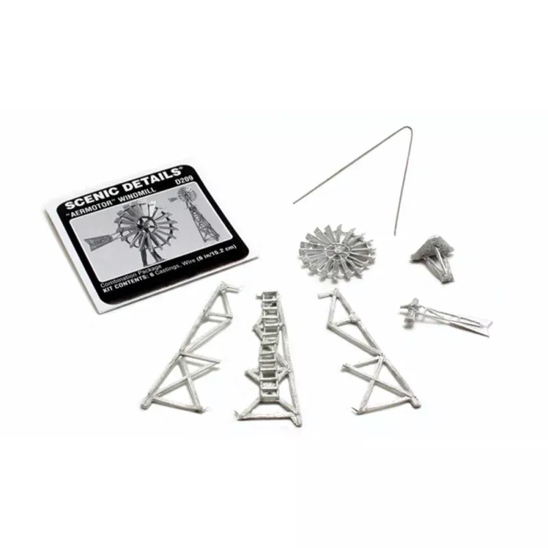 Woodland Scenics - D209 - Aermotor Windmill (HO SCALE)