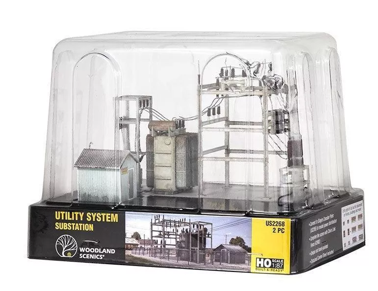Woodland Scenics HO US2268 Utility System Substation