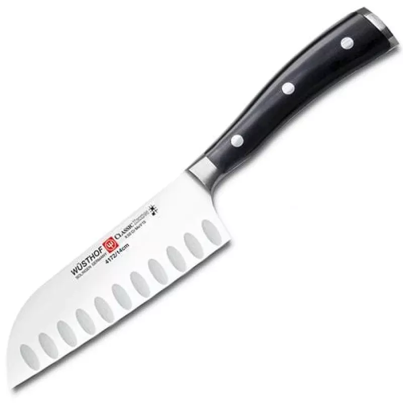 Wusthof Classic Ikon Granton Santoku 5in