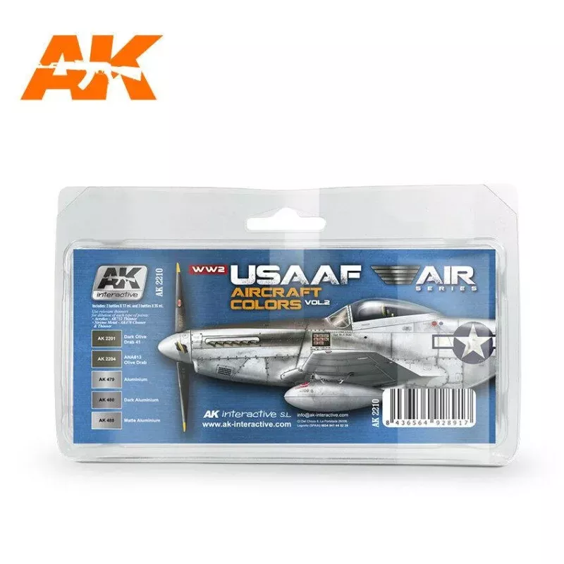 WW2 USAAF AIRCRAFT COLORS VOL 2