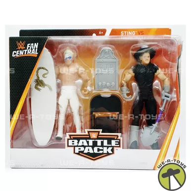 WWE Battle Pack Sting Vs Undertaker Figures 2017 Mattel No. FNV91 New