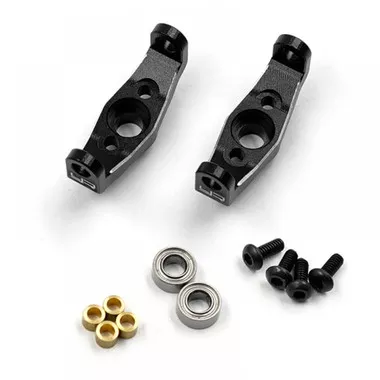 Yeah Racing TR4M-013BK Aluminum C Hubs (2 Pcs) Black for Traxxas TRX-4M