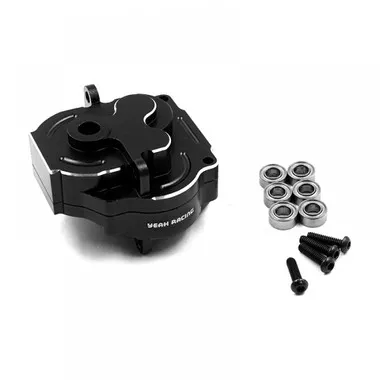 Yeah Racing TR4M-018BK Aluminum Gear Box Housing Black for Traxxas TRX-4M