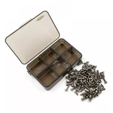 Yeah Racing TSAS-0009 Titanium Screw Assorted Set w/Box for Tamiya Avante 2011