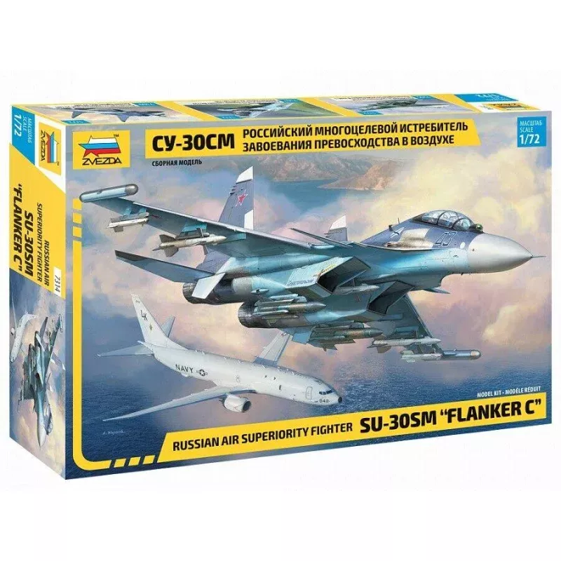Zvezda 1/72 Scale SUKHOI SU-30SM aircraft