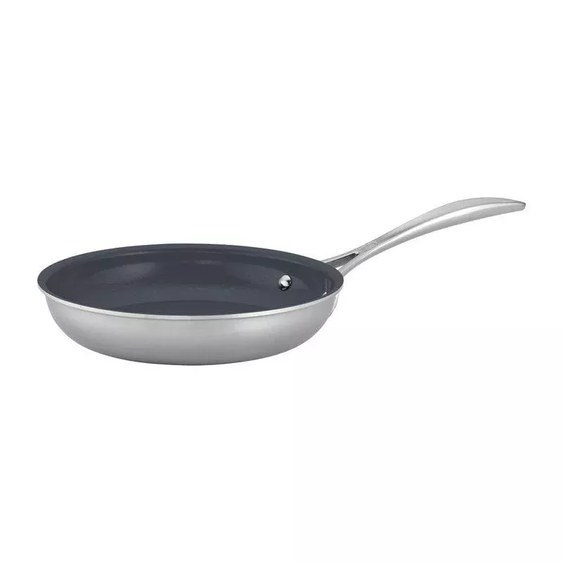 Zwilling Clad CFX 8in Stainless Steel Ceramic Non-Stick Fry Pan